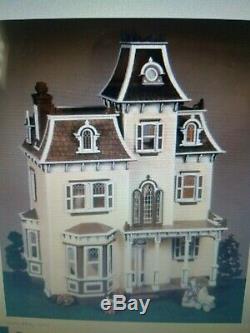 Greenleaf Beacon Hill Dollhouse Kit Victorian Mansion Wooden Unfinished DIY
