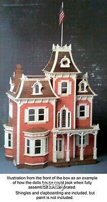 Greenleaf Beacon Hill wooden Dolls House kit 1/12th scale