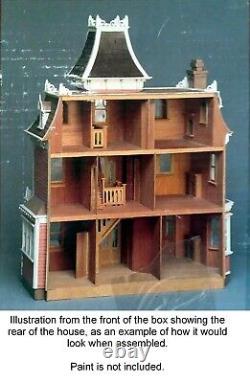 Greenleaf Beacon Hill wooden Dolls House kit 1/12th scale