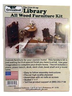 Greenleaf Doll House Furniture Kit Bundle! 6 Kits. 1=1' Whole House