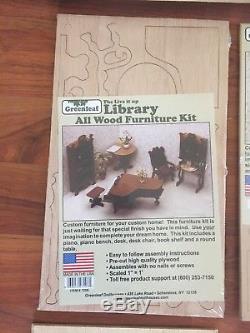 Greenleaf Dollhouses Beacon Hill Dollhouse #8002 With 6 Furniture Kits & FREE S/H
