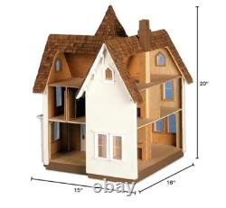 Greenleaf Fairfield Dollhouse Kit 1/24 Scale