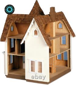 Greenleaf Fairfield Dollhouse Kit 1/24 Scale-story Victorian house 6 total roo