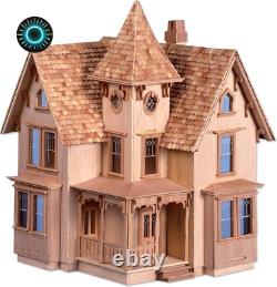 Greenleaf Fairfield Dollhouse Kit 1/24 Scale-story Victorian house 6 total roo