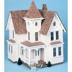 Greenleaf Fairfield Dollhouse Kit 1.3cm Scale. Greenleaf Doll Houses