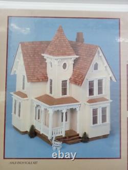 Greenleaf Fairfield Dollhouse Kit Classic Victorian Style Model Kit 1/24 Scale