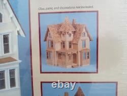 Greenleaf Fairfield Dollhouse Kit Classic Victorian Style Model Kit 1/24 Scale