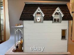 Greenleaf General Store + Dress Shop Wood OOAK Artisan Dollhouse Built Furnished