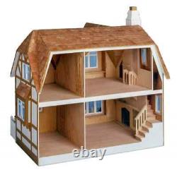 Greenleaf Glencroft Wooden Dollhouse Kit DIY Miniature Victorian House Model NEW