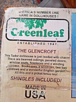 Greenleaf Glenwood Wooden Doll House Kit 1963 Complete Box 25 x 18 D x 24 H