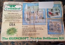 Greenleaf Glenwood Wooden Doll House Kit 1963 Complete Box 25 x 18 D x 24 H