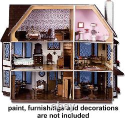 Greenleaf Harrison Dollhouse Kit 1 Inch Scale