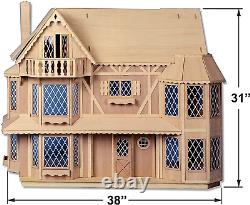 Greenleaf Harrison Dollhouse Kit 1 Inch Scale