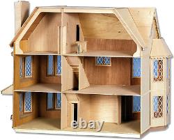 Greenleaf Harrison Dollhouse Kit 1 Inch Scale