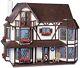 Greenleaf Harrison Dollhouse Kit, 1 Inch Scale, Victorian-Style DIY Model Kit