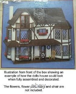 Greenleaf Harrison wooden Dolls House kit 1/12th scale pre-cut plywood