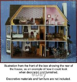 Greenleaf Harrison wooden Dolls House kit 1/12th scale pre-cut plywood