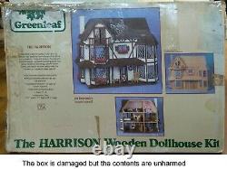 Greenleaf Harrison wooden Dolls House kit 1/12th scale pre-cut plywood