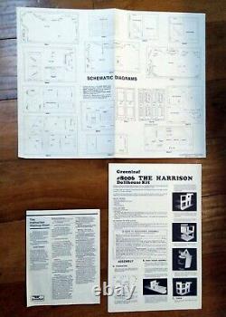 Greenleaf Harrison wooden Dolls House kit 1/12th scale pre-cut plywood