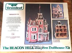 Greenleaf The Beacon Hill Wooden Dollhouse Kit Vintage Made In USA