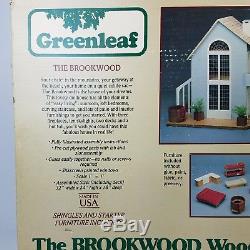 Greenleaf The Brookwood Wooden Dollhouse Kit Vintage