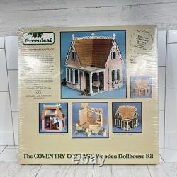 Greenleaf The Coventry Cottage Wooden Dollhouse Kit Miniature Victorian House