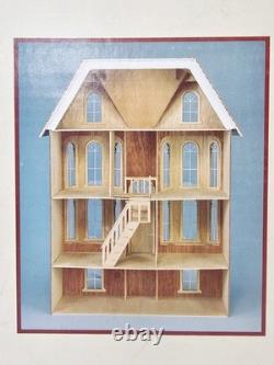 Greenleaf The Emerson Row Wooden Dollhouse Kit 23 W x 32-1/2 H x 20 D New