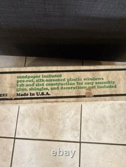 Greenleaf The Glencroft Tudor Dollhouse Kit Factory Seconds New