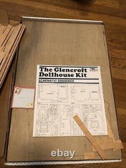 Greenleaf The Glencroft Wooden English Tudor Dollhouse Assembly Kit 1983