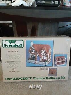 Greenleaf The Glencroft Wooden English Tudor Dollhouse Assembly Kit #8001 1983