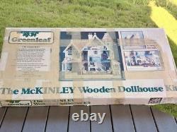 Greenleaf The McKinley Wooden Dollhouse Kit 8009 Vintage 1981 Victorian Complete