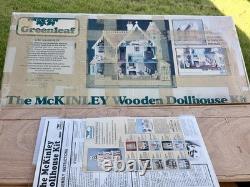 Greenleaf The McKinley Wooden Dollhouse Kit 8009 Vintage 1981 Victorian Complete