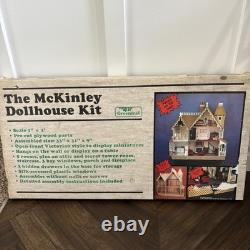 Greenleaf The McKinley Wooden Dollhouse Kit 8009 Vintage 1981 Victorian NEW