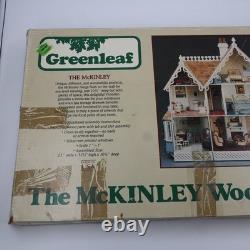 Greenleaf The McKinley Wooden Dollhouse Kit 8009 Vintage 1981 Victorian NEW