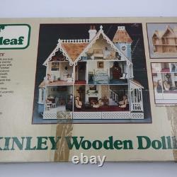 Greenleaf The McKinley Wooden Dollhouse Kit 8009 Vintage 1981 Victorian NEW