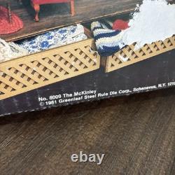 Greenleaf The McKinley Wooden Dollhouse Kit 8009 Vintage 1981 Victorian NEW