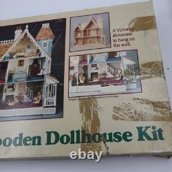 Greenleaf The McKinley Wooden Dollhouse Kit 8009 Vintage 1981 Victorian NEW