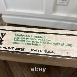 Greenleaf The McKinley Wooden Dollhouse Kit 8009 Vintage 1981 Victorian NEW