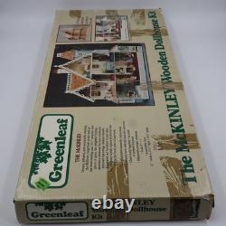Greenleaf The McKinley Wooden Dollhouse Kit 8009 Vintage 1981 Victorian NEW