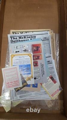 Greenleaf The McKinley Wooden Dollhouse Kit 8009 Vintage 1981 Victorian parts