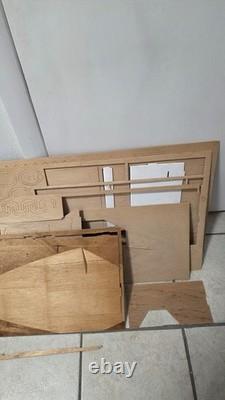 Greenleaf The McKinley Wooden Dollhouse Kit 8009 Vintage 1981 Victorian parts