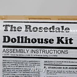 Greenleaf The Rosedale Dollhouse Kit #8018 Rare Vintage Made in USA