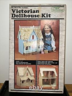 Greenleaf The Victorian Dollhouse Kit Miniature House 8012 The Arthur Dollhouse