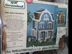 Greenleaf The WILLOWCREST Wooden Dollhouse Kit #8005 Wood Vintage Veg