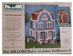 Greenleaf The Willowcrest Wooden Dollhouse Kit New Victorian Mansard Style