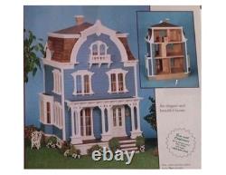 Greenleaf The Willowcrest Wooden Dollhouse Kit New Victorian Mansard Style