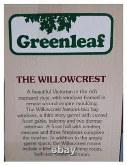 Greenleaf The Willowcrest Wooden Dollhouse Kit New Victorian Mansard Style