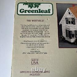 Greenleaf Vintage Wooden Dollhouse Kit The Westville