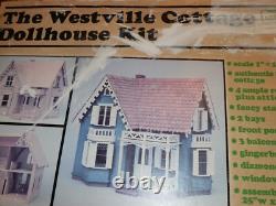 Greenleaf Vintage Wooden Dollhouse Model Kit Westville Series, 1/12 Scale Gothic