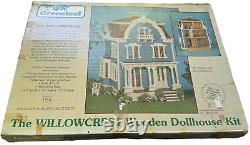 Greenleaf Willowcrest Wooden Dollhouse Kit Victorian Open Box Vintage 1 to 1